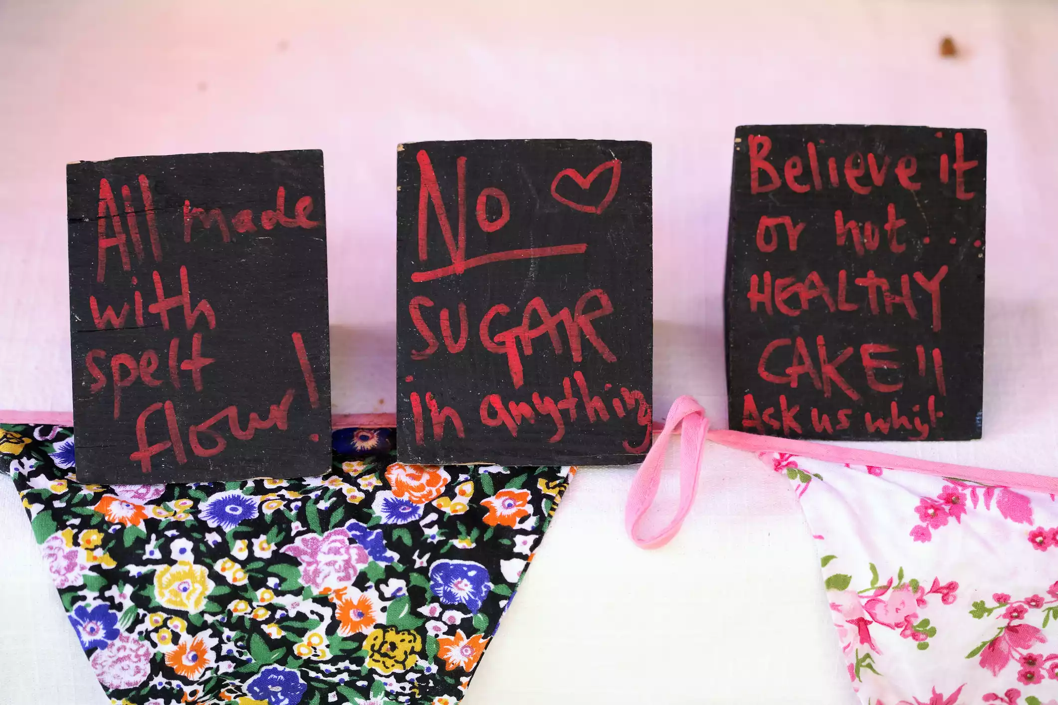 Healthy cake signs